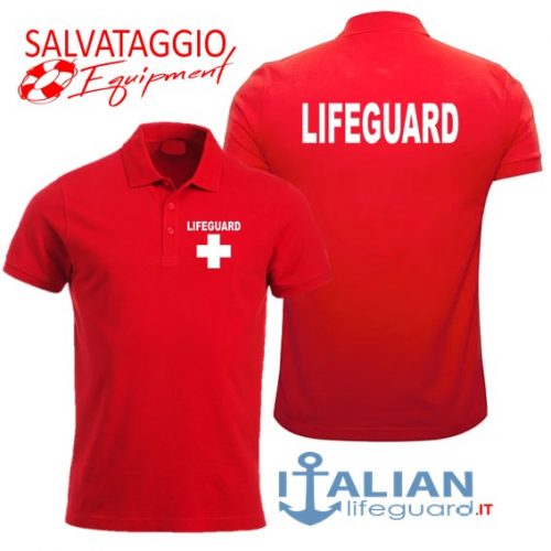 italian-lifeguard-polo-uomo-rossa-lifeguard-croce